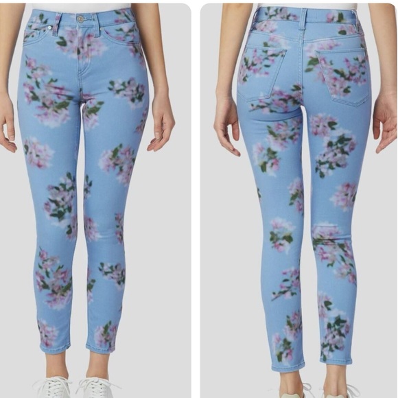 Hudson Jeans Denim - HUDSON Floral‎ Skinny Jeans